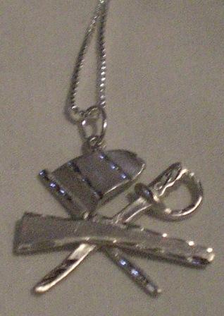 Color Guard Trio Pendant Necklace